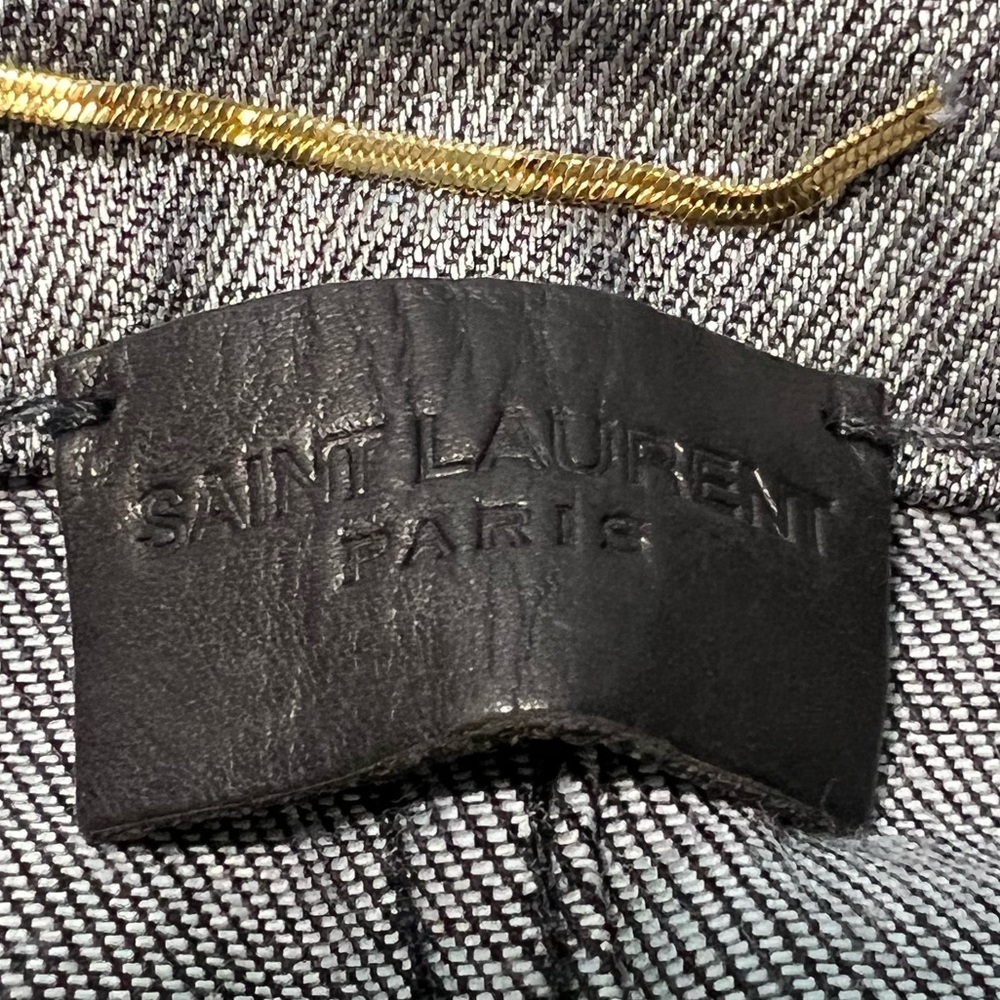 Saint Laurent Paris Skinny Leg Pants Size 28 - Picture 14 of 17